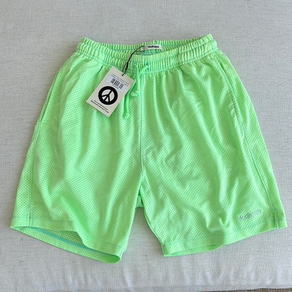 Madhappy Other - Madhappy Green Athletic Shorts Elastic Waist
